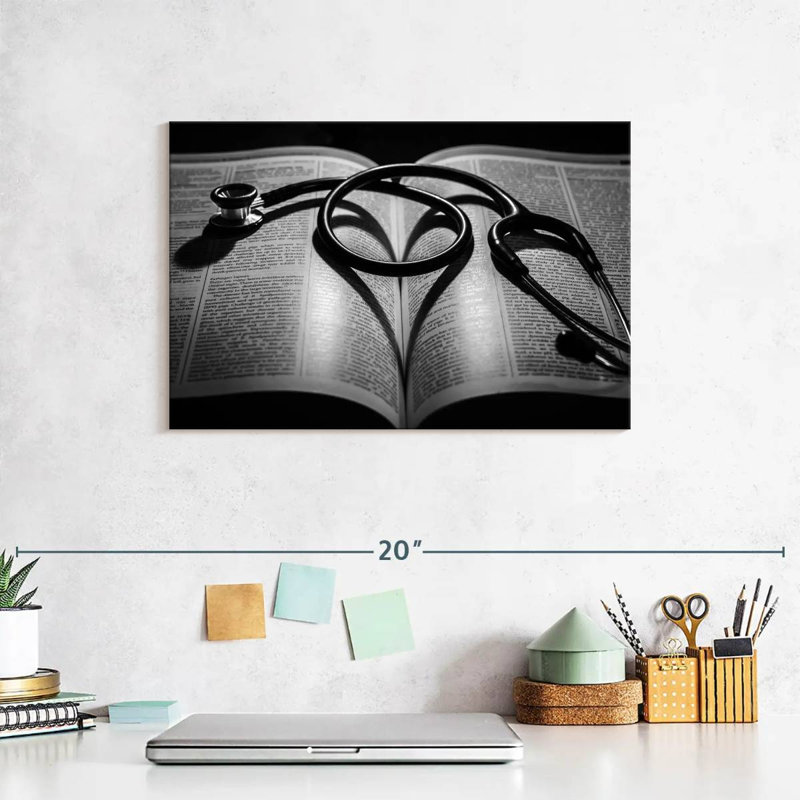 Medical Doctor Practice Canvas Print, 8" H x 12" W x 1" D