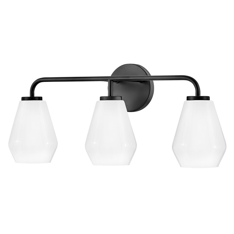 Éclairage pour meuble-lavabo Joss & Main Caravella, Noir