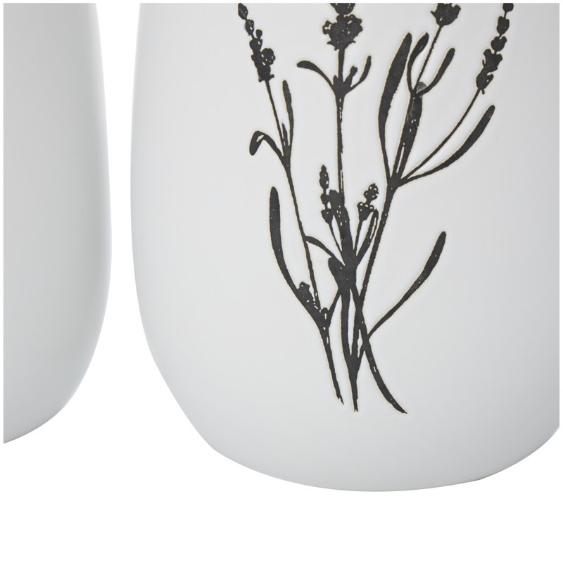 Ensemble de 3 vases de table en céramique Winterstown