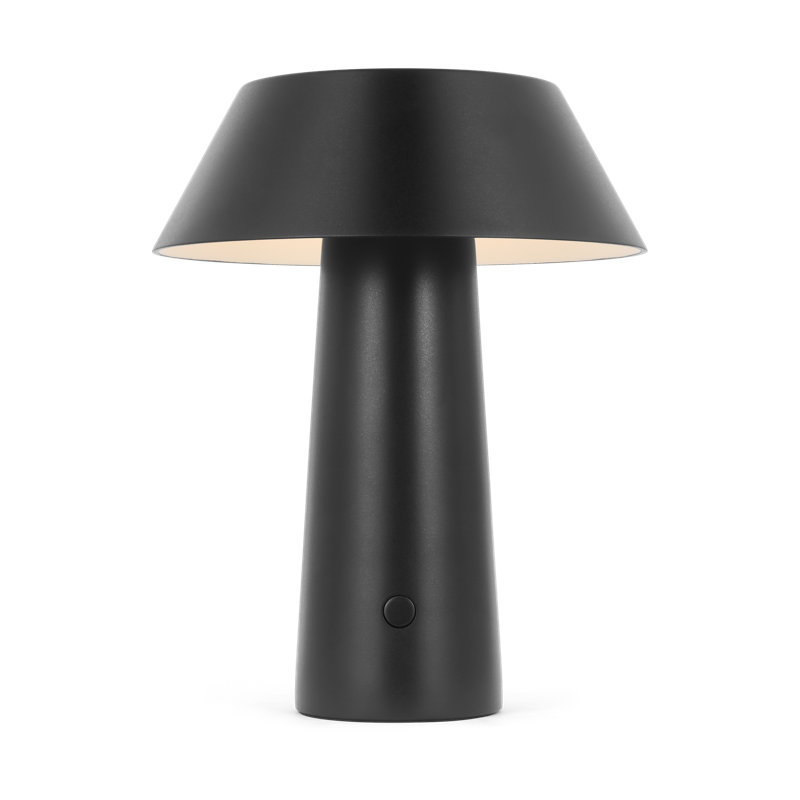 Sesa Short Accent Rechargeable Table Lamp, Black