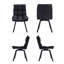 Ensemble de 2 fauteuils de salle à manger pivotants en similicuir (ensemble de 2)-1545800609-1574121759