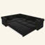 115.3 " Velvet Sleeper Sofa