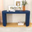 Console courbée à rayures verticales pour le vestibule ou le salon-955737195