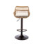 2 chaises bleues, siège réglable avec repose-pieds pour les tabourets de bar de salle à manger de 2, cuisine à domicile et-1286903702