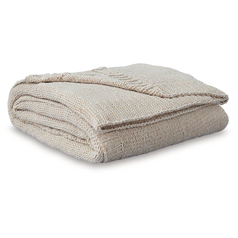 Jeté Anawood (ensemble de 3), Beige