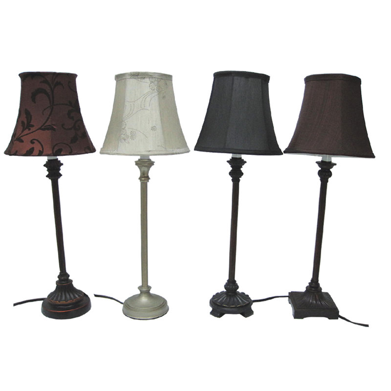 Assorted Resin Buffet Lamp