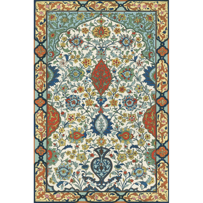 Non-Embellish Persian Ornament I by Vision Studio - Wrapped Canvas Art Prints, 46cm H x 30cm W