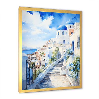 "Village côtier des îles grecques III"