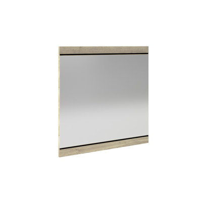 Mcduffy Glass Flat Wall Mirror
