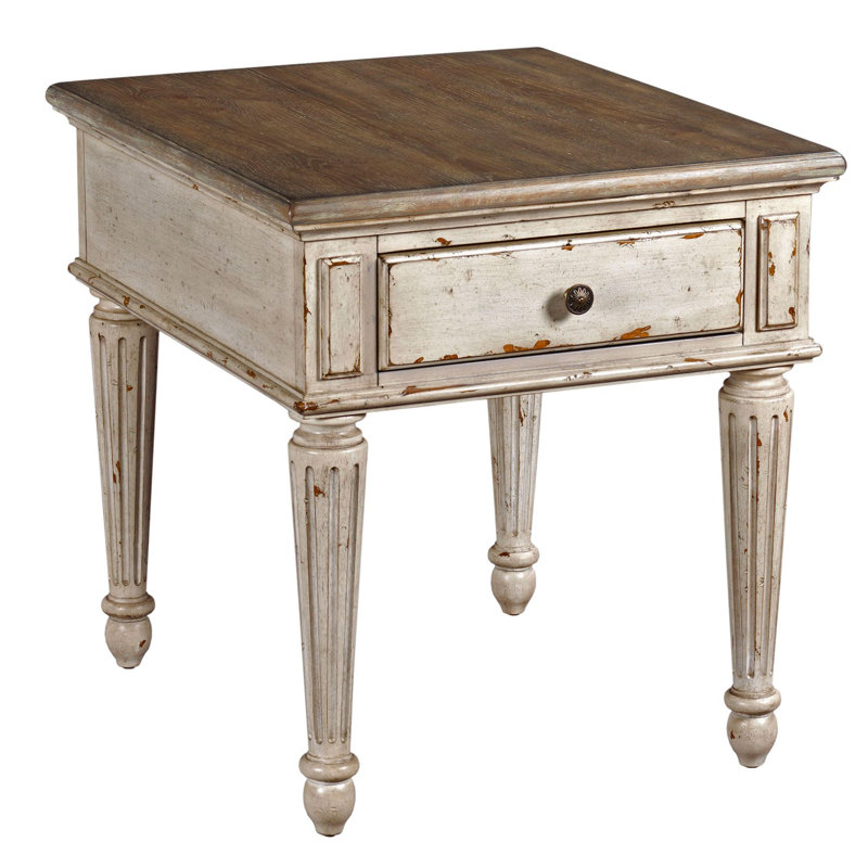 Table de bout avec rangement Kimmons