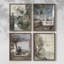 «Vintage Landscape CXI», 4 pièces sur papier-701621993-701621989