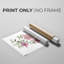 Tiges florales aquarelles I - impression sur toile seulement - non encadrée-1357462439