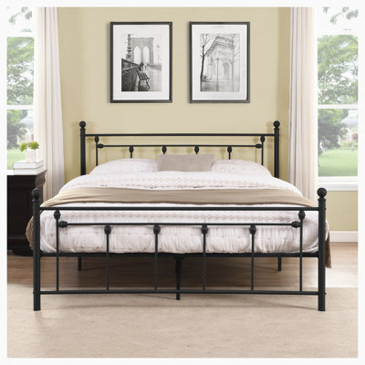 Angela Metal Spindle Bed
