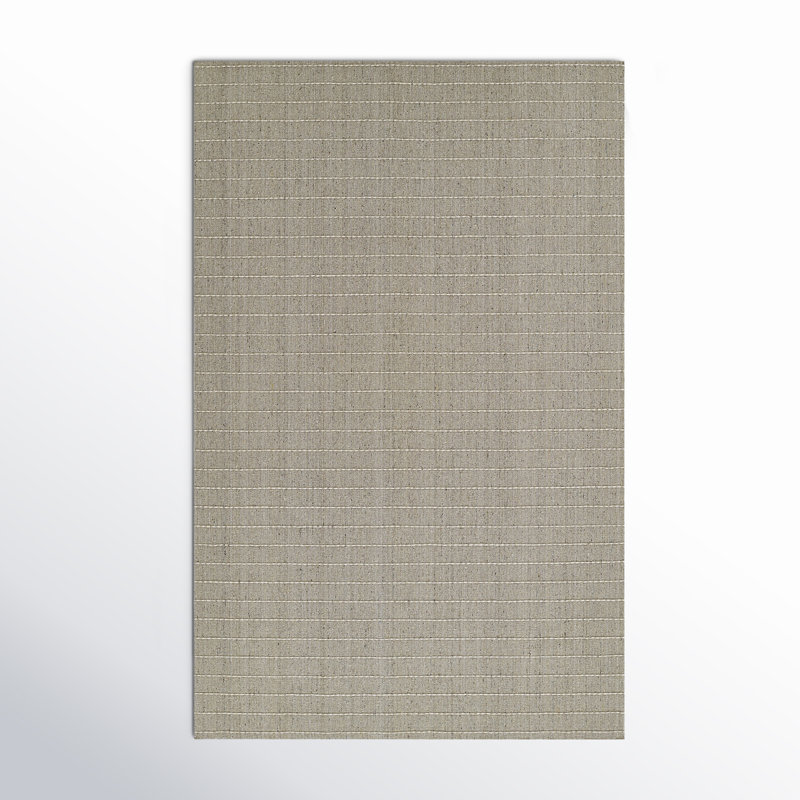 Tapis naturel tissé à la main Amita, Rectangulaire 8 pi x 10 pi
