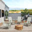 Ensemble de chaises Adirondack pliables en plastique Joubert-81833434