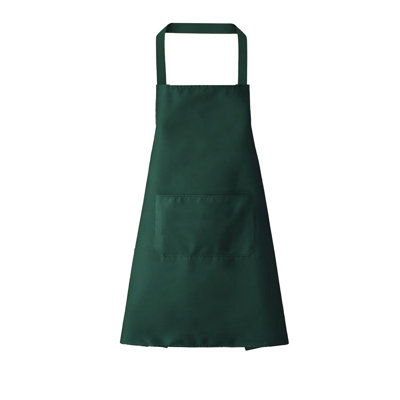 Waterproof Oil Resistant Unisex Apron With Pockets, PVC Kitchen Apron For Cooking And Dining, 27.6x26.8in Green