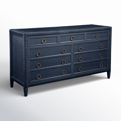 Warwick 64" Rattan Double Dresser
