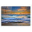 Art mural en verre Rosecliff Heights «Sunrise On South Beach Iii» par Rick Berk-1250863539