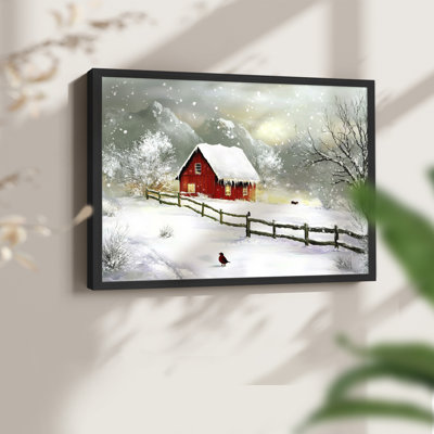 Chirstmas Art-DCCXLVI -Framed Print - Restickable