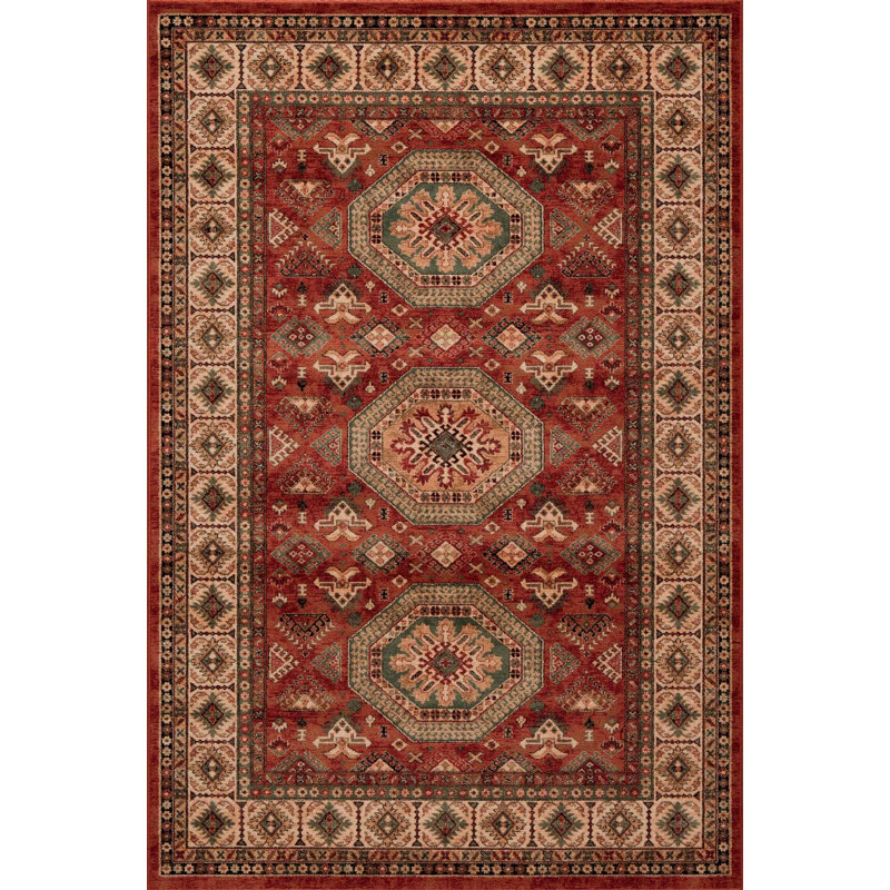Abbeville Oriental Wool Area Rug, Rectangle 160 x 240cm