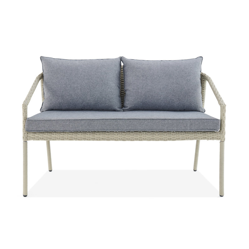 125.1cm Wide Loveseat with Cushions
