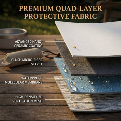 Waterproof Anti-Slip Couch Cover for Pet Protection, Thick Polyester Sofa Protector, Washable, Grey, 1 Piece