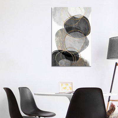 Conglomérate I par PI Studio - peinture sur toile tendue