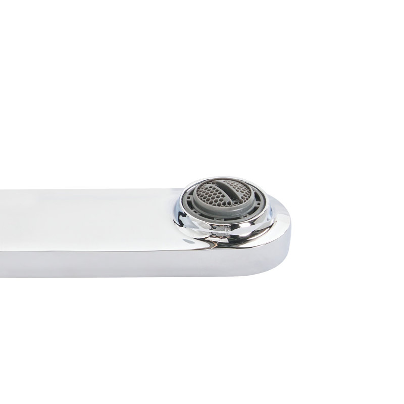 Wall Mounted Basin Mixer Tap Brass, Silver
