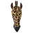 Tribal-Style Giraffe Mask Wall Sculpture