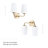 Celino Two-Light Bath & Vanity with Glass-1096742661-1096742656