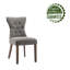 Chaise d'appoint rembourrée Beno-576087910
