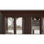 Étagère de rangement antique avec tablettes réglables et étalage rétro