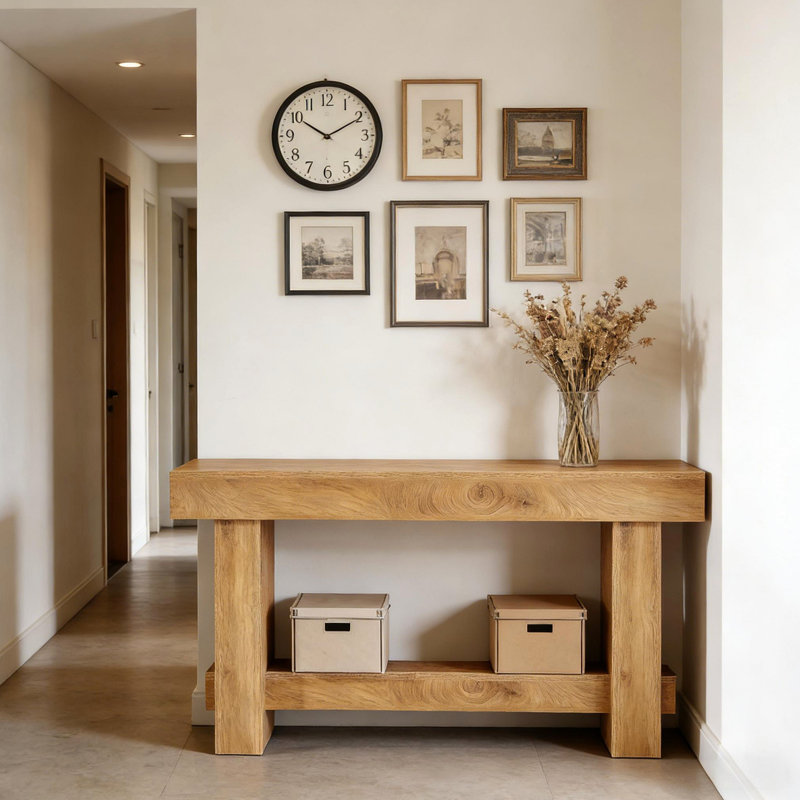 Table de couloir de style moderne, table de canapé, table de couloir, console