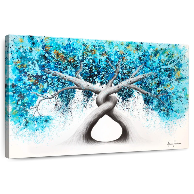 Harnek torsadant des arbres récifaux, H 30 po x l 45 po