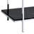 Randall Mirrored Console Table with Faux Marble Shelf