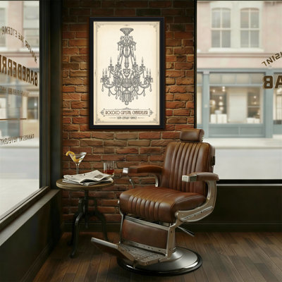 Lustre en cristal Fashion Rococo