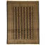 High-Quality Hand-Knotted Black Area Rug