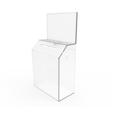 Acrylic Wall Mounted Jewelry Box +