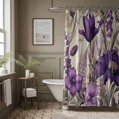Rideau de douche standard 1 pièce