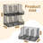 2-in-1 Stackable Can Organizer with Adjustable Dividers – Wall Mount & Cabinet Storage Rack for Pantry, Kitchen, Office