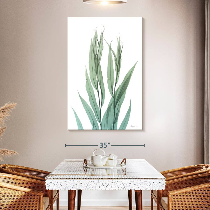Harnek Radiant Bamboo Leaf II, 51" H x 34" W