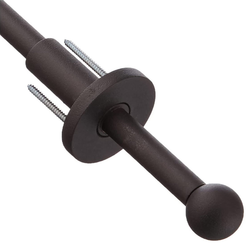 Barre à serviettes murale traditionnelle coulissant, Bronze antique