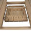 Ensemble de salle à manger d'extérieur en bois d'acacia Solvire-131564327-131564329