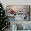 Toile tendue de qualité supérieure avec arbre de Noël - prêt à accrocher-1324594521