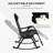 2 Pieces Outdoor Rocking Chairs-100021615