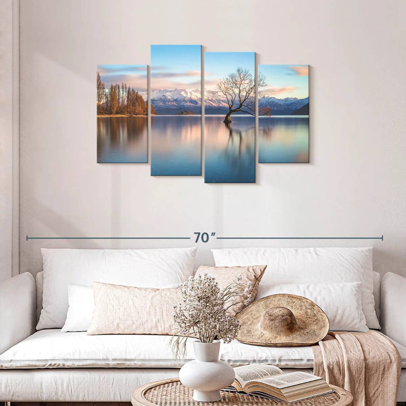 Alvord, célèbre arbre du lac Wanaka, H 27 po x l 43 po