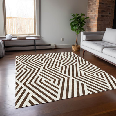 Altair Washable Geometric Indoor / Outdoor Rug