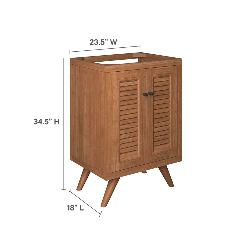 Base de meuble-lavabo simple 23,5 po Birdie