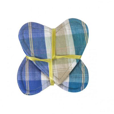 Cotton 4 Piece Coaster Set