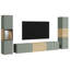 Cathan Unfinished Entertainment Centre for TVs up to 78" with Fireplace Included